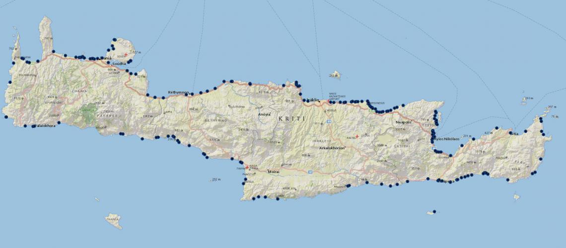 Ενημέρωση κοινού για την ποιότητα των υδάτων κολύμβησης της Περιφέρειας Κρήτης